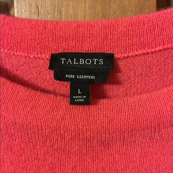 Talbots Cashmere Sweater - Picture 2 of 3